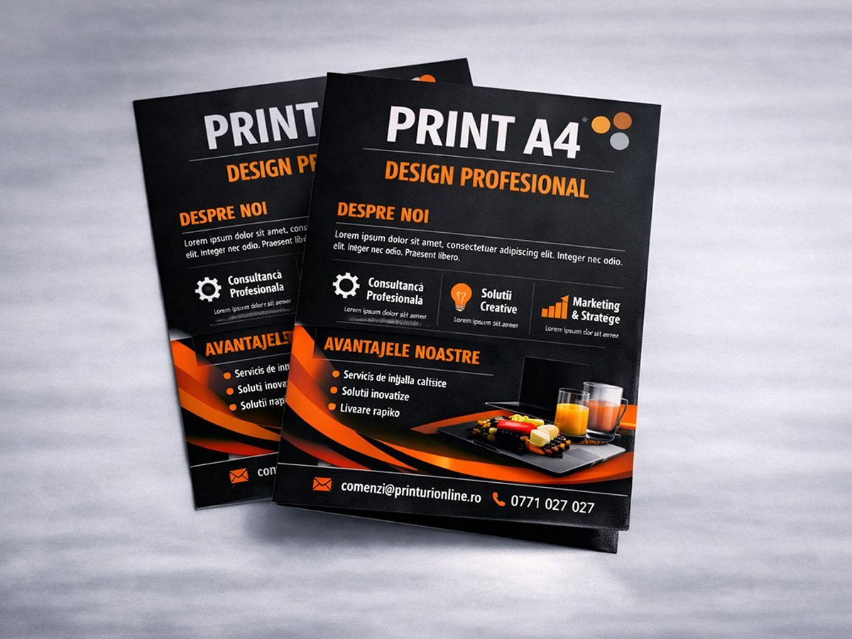 Printare A4 / A3 Alb-Negru